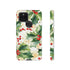Christmas Holly on a Golden Background - Impact Resistant Phone Case Google Pixel 5 5G Glossy